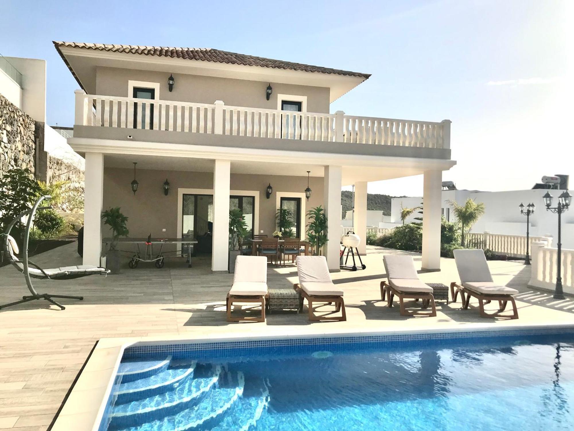 Villa Vista Bella Costa Adeje In Ruhiger Villengegend Mit Meerblick 外观 照片